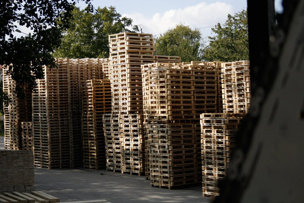 palettes bois vosges